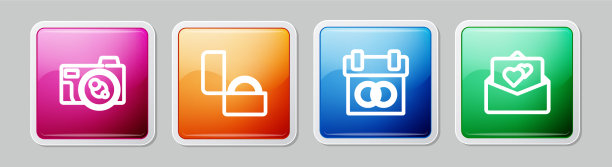 集行拍照相机钻石订婚戒指图片下载