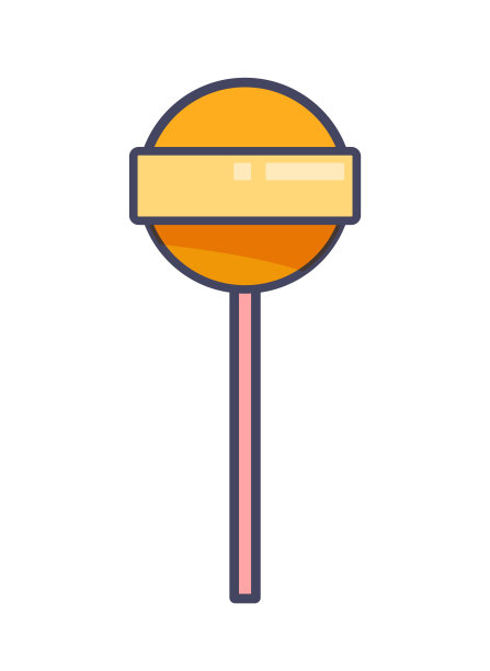 复古的棒棒糖概念图片下载