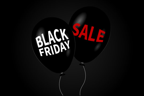 黑色星期五销售横横幅广告，横幅，传单和传单图片下载