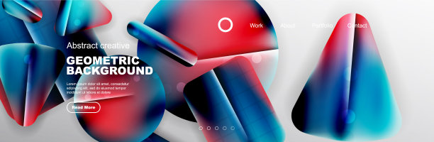 几何形状组成几何抽象图片下载