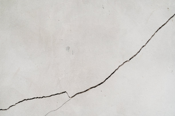 混凝土裂缝。图片下载