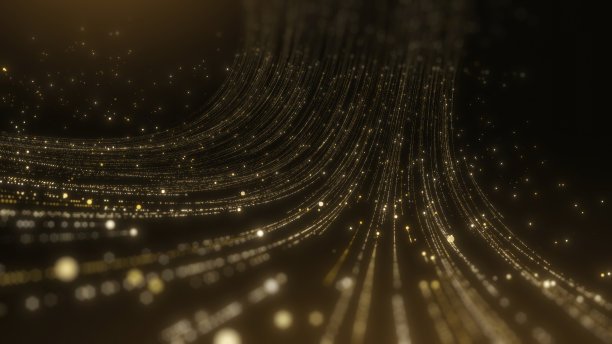 金光射线舞台现场获奖事件，抽象粒子闪闪发光图片下载