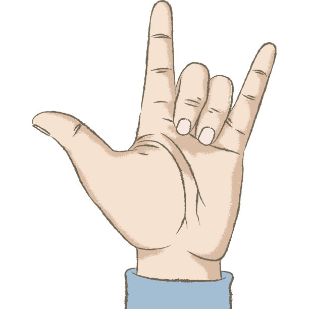 爱的手势图片下载