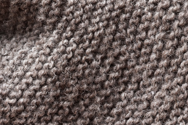 棕色天然羊毛面料，底色纹理图片下载