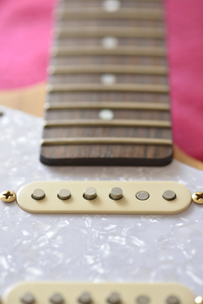 拾音器和电吉他图片下载