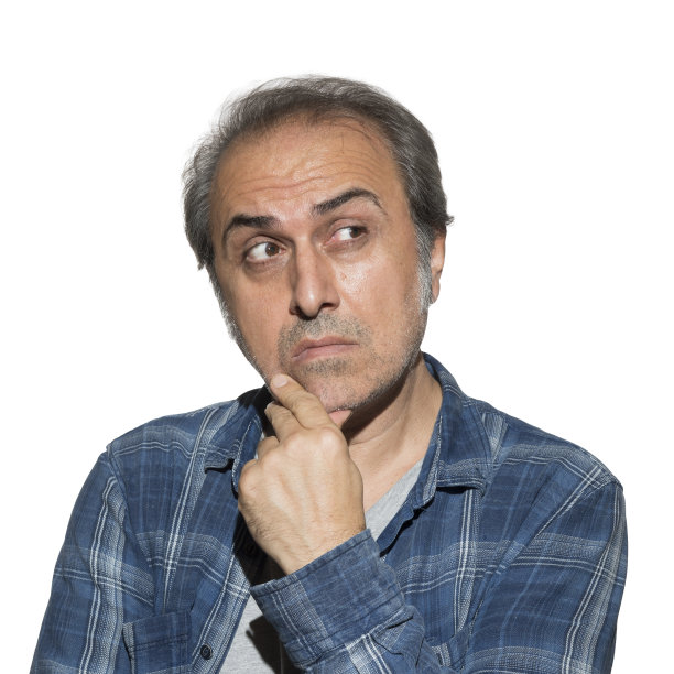 一个有思想的人的肖像图片下载