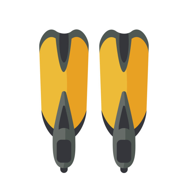 水肺潜水鳍图片下载