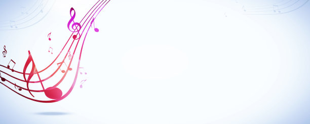 音乐彩旗图片下载