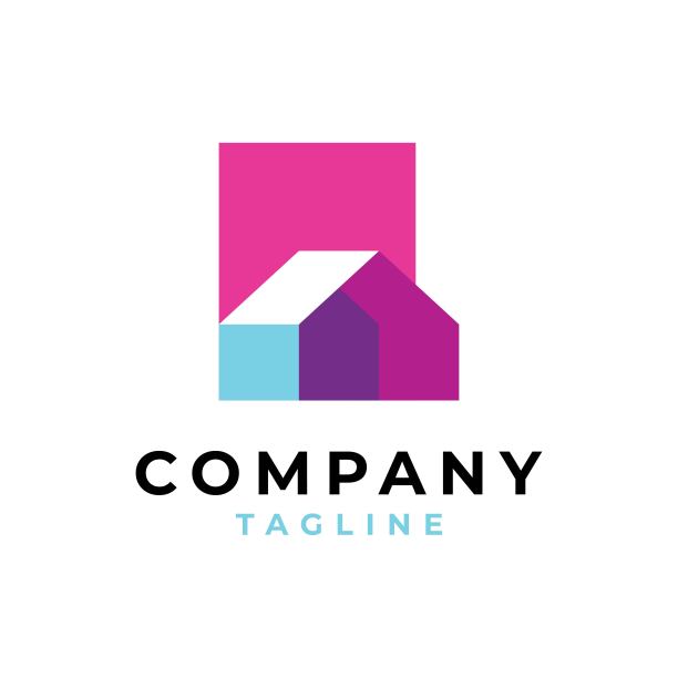 房屋标志设计图片下载