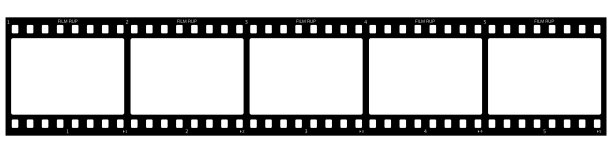 幻灯片。视频胶片带卷。幻灯片经典框架。空白相框。胶带照片胶片条框-胶片矢量。图片下载