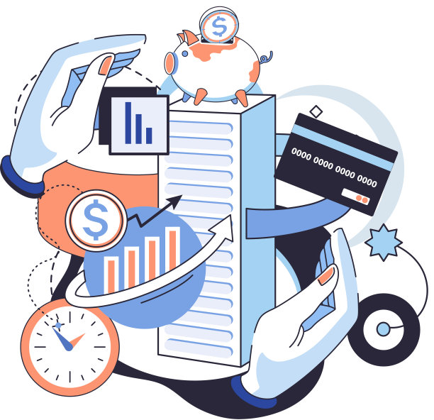 理财用银行卡存钱，企业财务增长策略，业绩图片下载