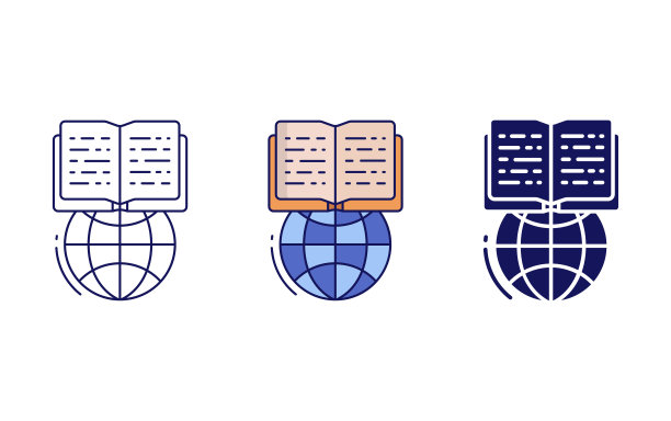 图书矢量图标图片下载