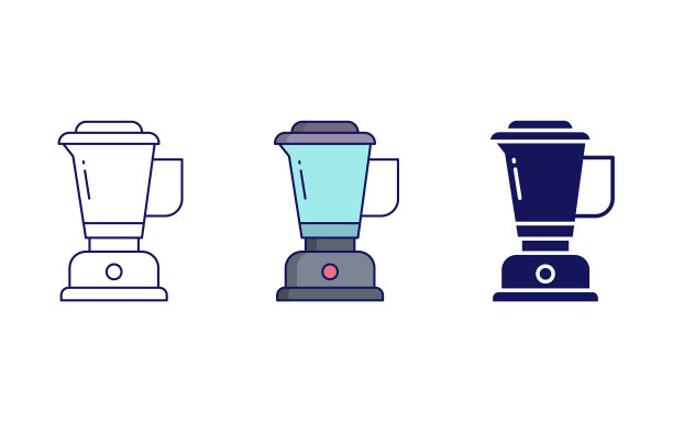 搅拌机矢量图标图片下载