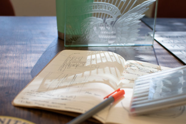 笔记本和材料样品图片下载