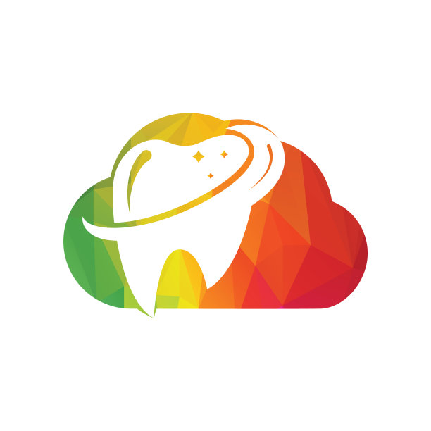 牙科logo模板矢量图图片下载