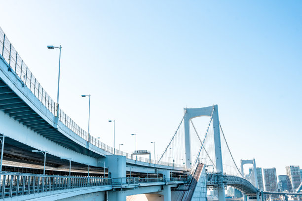 日本东京的彩虹桥图片下载