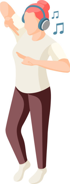 音乐舞蹈女子作曲图片下载