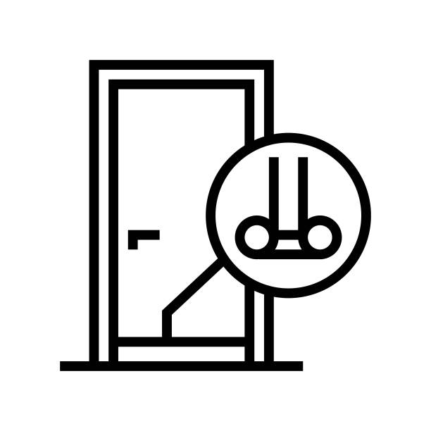 车库挡风条工具线条图标图片下载