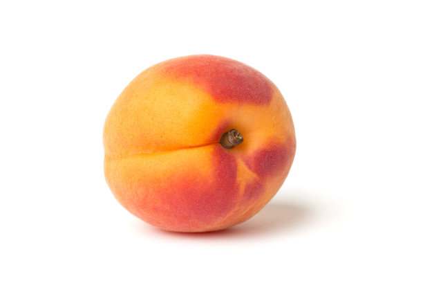 新鲜杏孤立在白色背景图片下载