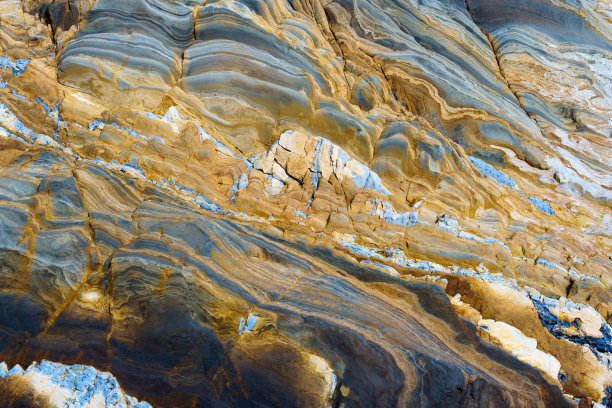 沙滩岩石纹理背景图片下载