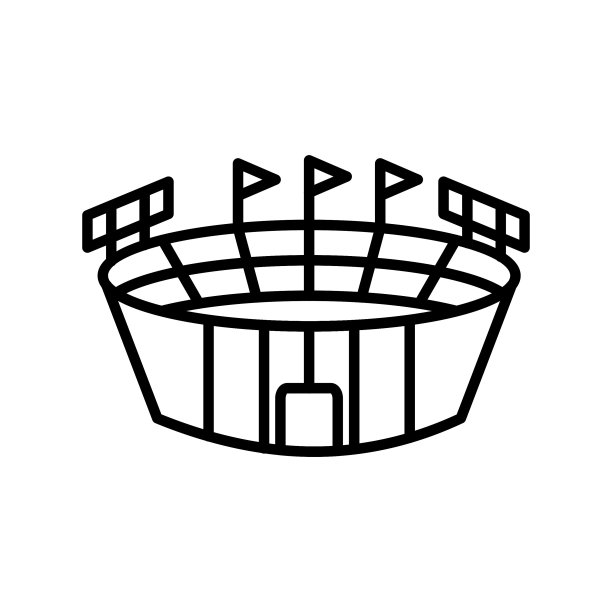 体育场图标图片下载