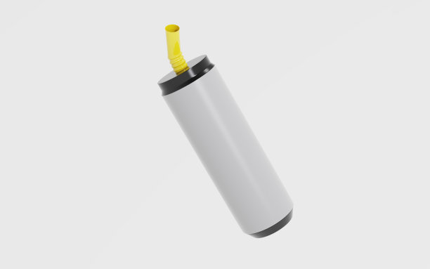 塑料杯与吸管图片下载