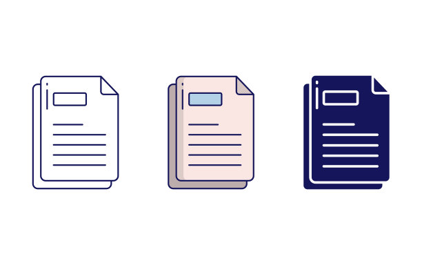 页面矢量图标图片下载