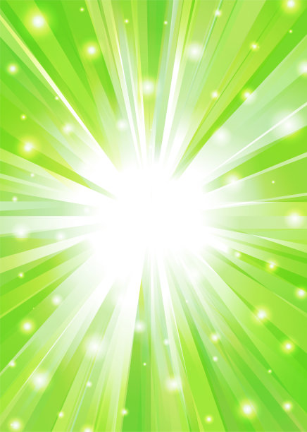 Green Image.　Background images of sunlight filtering through fresh greenery.图片下载