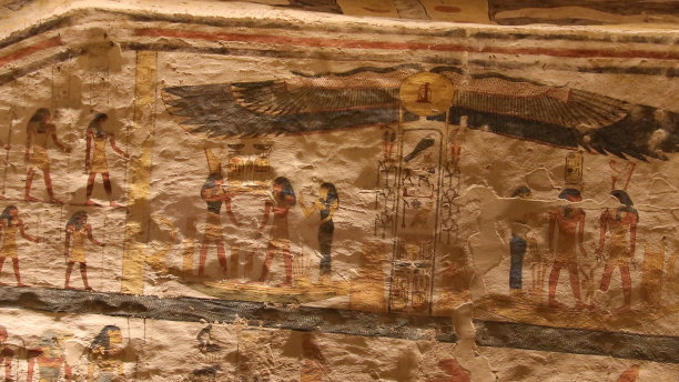 埃及帝王谷拉美西斯九世陵墓图片下载