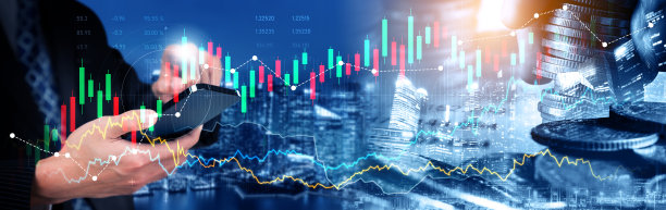 商人工作与数字金融业务图形感知技术图片下载