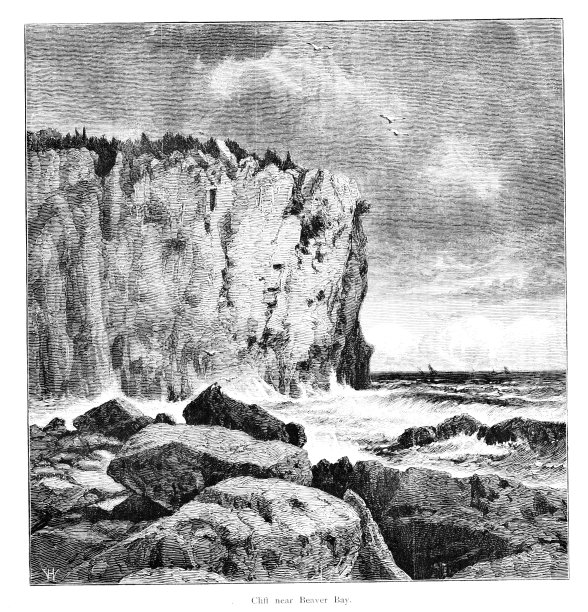 苏必利尔湖河狸湾，明尼苏达州，美国，地理图片下载