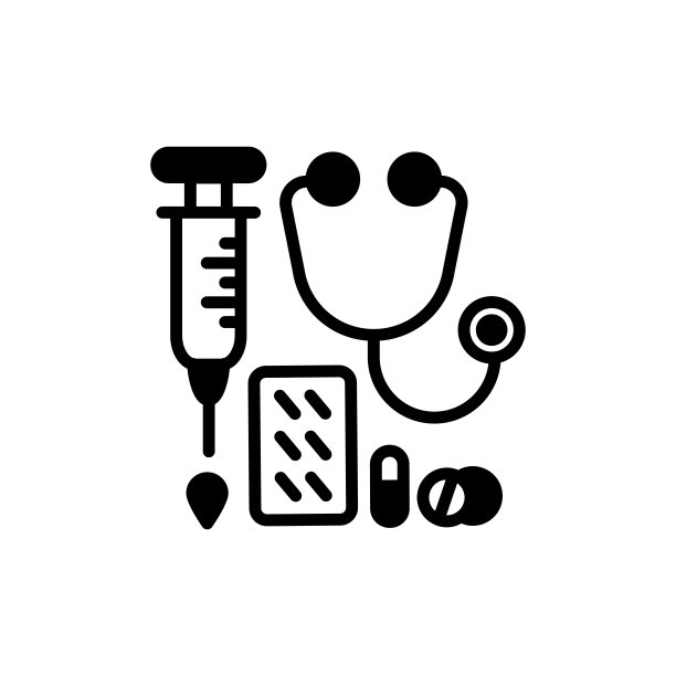 矢量免费治疗图标。标识图片下载