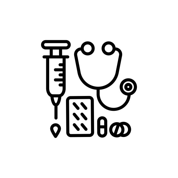 矢量免费治疗图标。标识图片下载