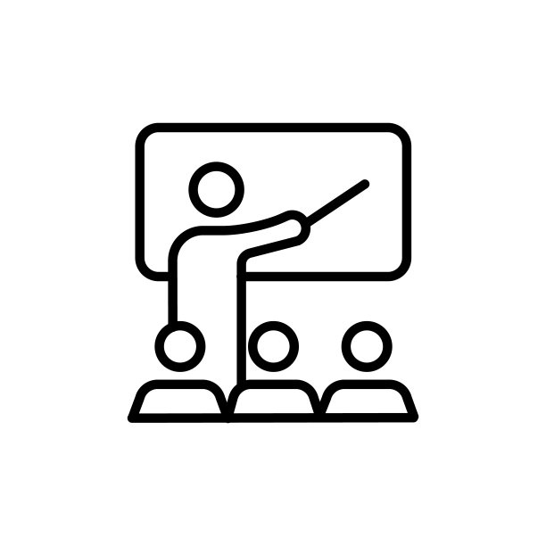矢量教学图标标志图片下载