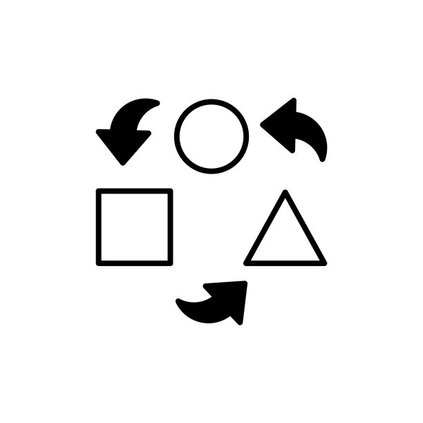 矢量依赖关系图标。Logo设计图片下载