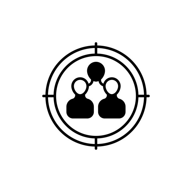 矢量战略目标图标标志图片下载