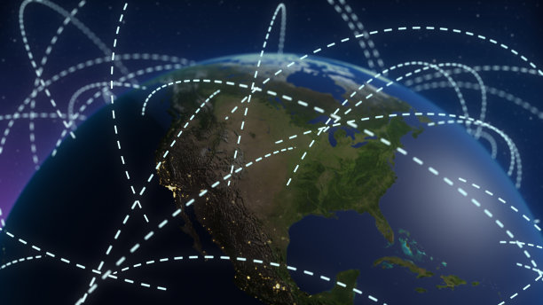 全球通信抽象概念图片下载