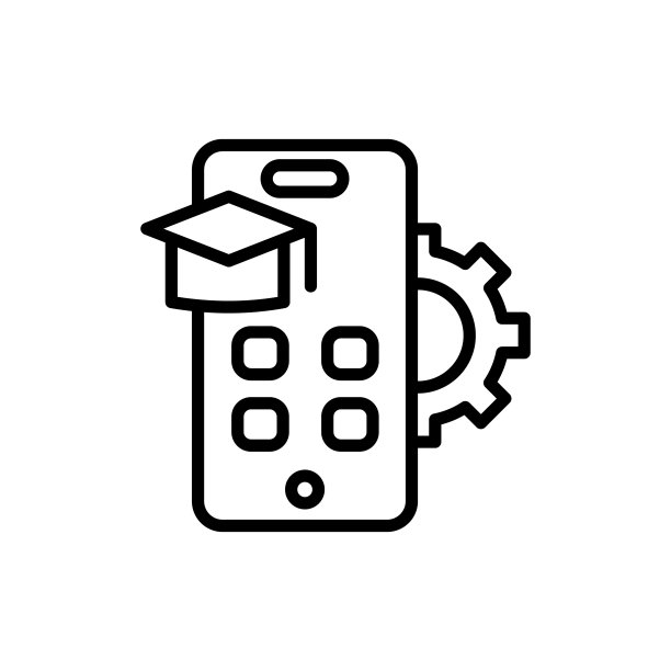 矢量教育App图标，标志设计图片下载