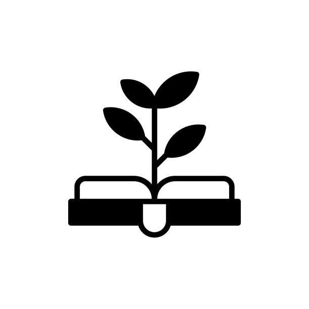 知识增长矢量图标标志图片下载