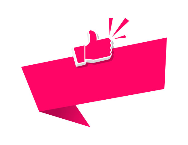 红色语音气泡和白色背景上的类似符号图片下载