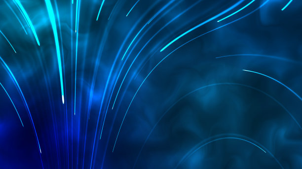 纤维之梦:一个迷人的4K动画，以3D粒子技术创造一个线程般的和空灵的背景图片下载