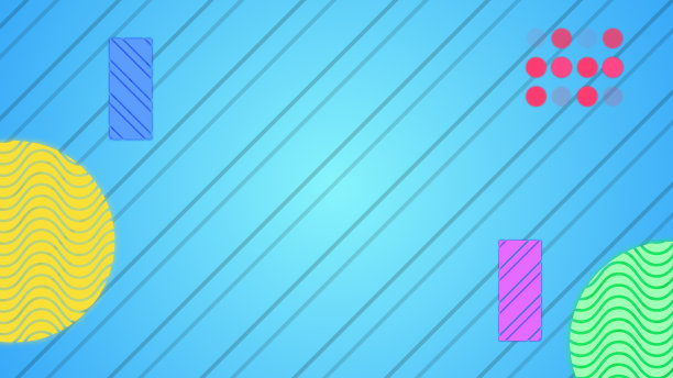 极简的放克:当代和引人入胜的视频背景运动图形与俏皮和时尚的美学图片下载