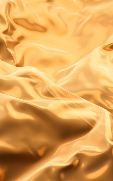 平滑的波布背景，3d渲染。图片下载