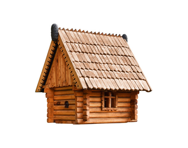 孤立的木屋图片下载