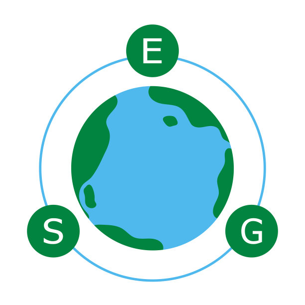 环境社会治理概念符号矢量插图图片下载