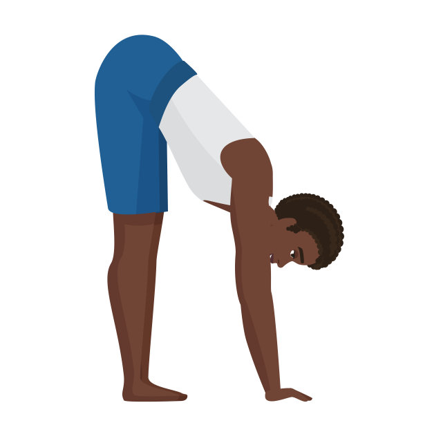 男健身教练拉伸图片下载