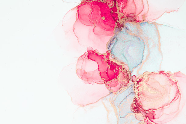 大理石水墨抽象艺术来源于工笔原画抽象背景图片下载