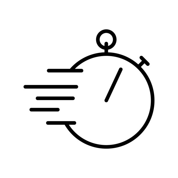 停止观看计时器轮廓矢量图标。停止观看计时器股票矢量图标的网页，移动应用程序和UI设计图片下载