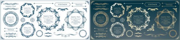 时尚的框架。设计模板。一副漂亮的额头。图片下载