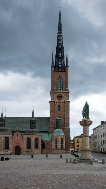 瑞典斯德哥尔摩的Riddarholmen教堂图片下载